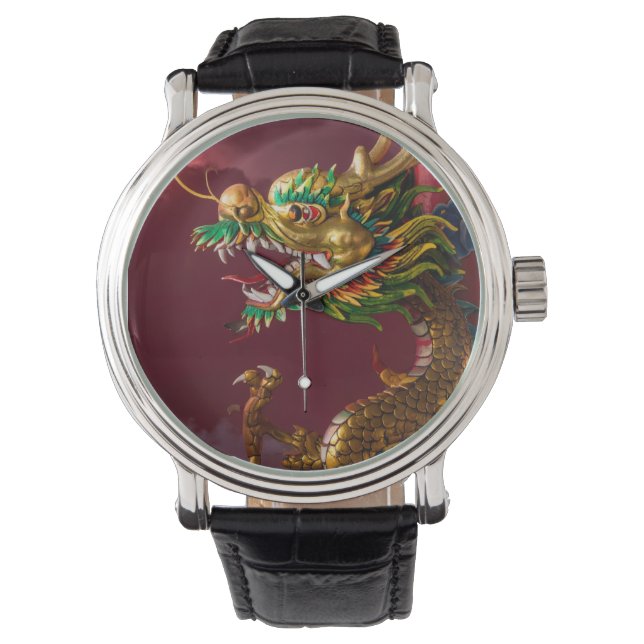 Chinese draak horloge (Voorkant)