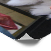 Chinese draak in Philadelphia Poster (Hoek)