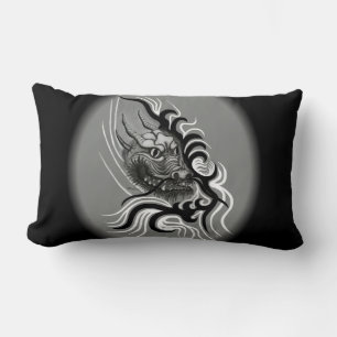 Chinese Draak in Tattoostijl Kussen