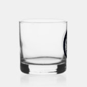 Chinese Draak in Zwart en Wit Persoonlijk Whisky Glas (Rechts)