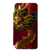 Chinese draak incipio iPhone portemonnee hoesje (Voorkant Agenda)