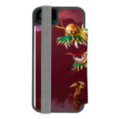 Chinese draak incipio iPhone portemonnee hoesje (Agenda Achterkant)