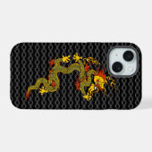 Chinese Draak iPhone 15 Case (Achterkant horizontaal)