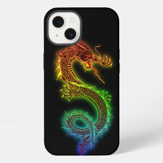 Chinese draak iPhone hoesje (Achterkant)