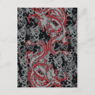 Chinese draak - Jaar van de draak Feestdagenkaart