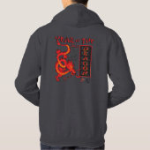 Chinese draak - Jaar van de draak Hoodie (Achterkant)