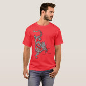 Chinese draak - Jaar van de draak T-shirt (Voorkant volledig)