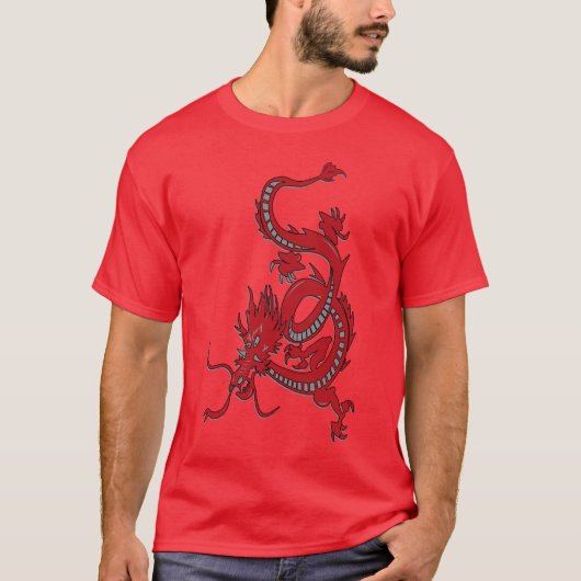 Chinese draak - Jaar van de draak T-shirt (Voorkant)
