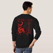 Chinese draak - Jaar van de draak T-shirt (Achterkant volledig)