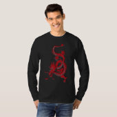 Chinese draak - Jaar van de draak T-shirt (Voorkant volledig)