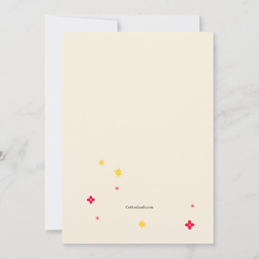 Chinese Draak Kaart (Achterkant)