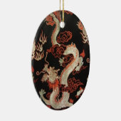 Chinese draak keramisch ornament (Rechts)