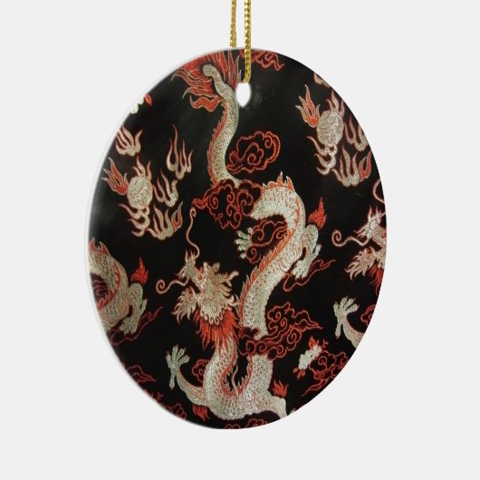 Chinese draak keramisch ornament (Rechts)