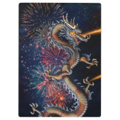 Chinese Draak Klembord (Achterkant)