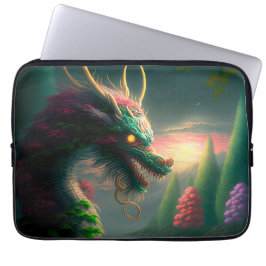 Chinese draak laptop sleeve