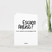 Chinese Draak Lege Notitiekaarten (Achterkant)