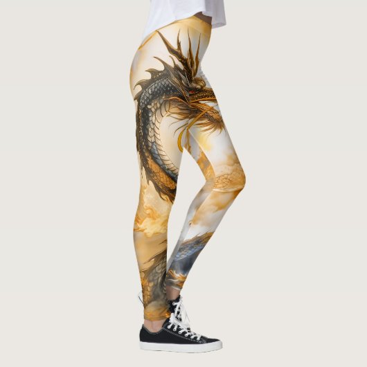 Chinese draak leggings (Rechts)