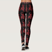 Chinese draak leggings (Achterkant)