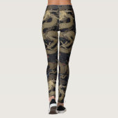 Chinese draak leggings (Achterkant)