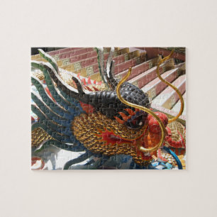 Chinese draak legpuzzel