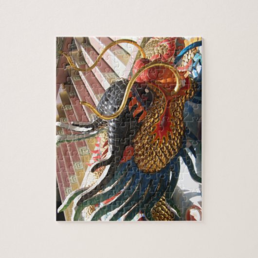 Chinese draak legpuzzel (Verticaal)