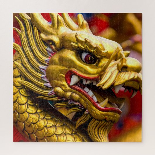 Chinese Draak Legpuzzel (Verticaal)