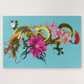 Chinese draak legpuzzel (Horizontaal)