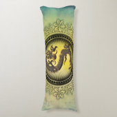 Chinese draak lichaamskussen (Voorkant Verticaal)