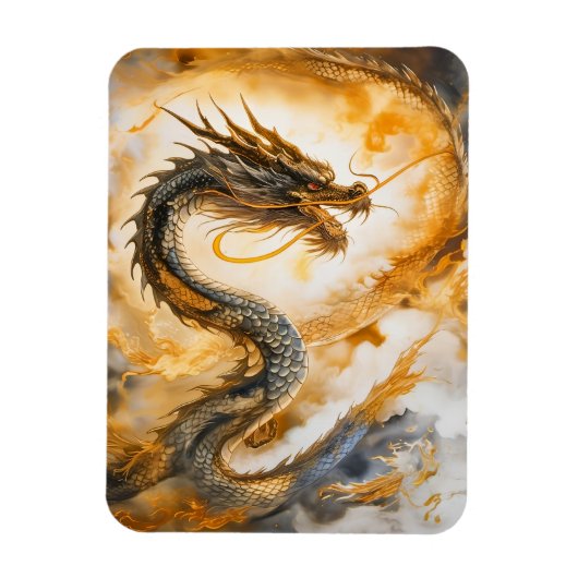 Chinese draak magneet (Verticaal)