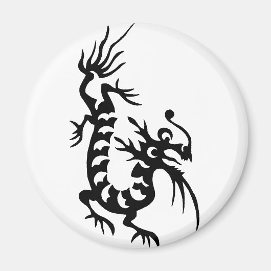 Chinese draak magneet (Voorkant)