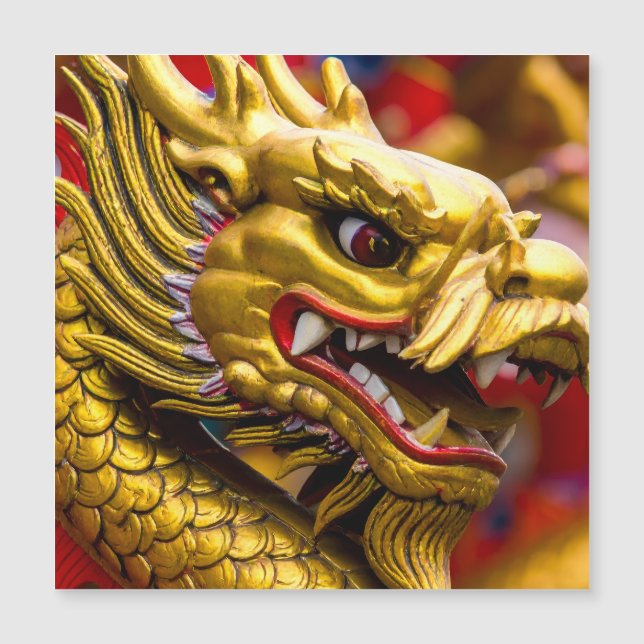 Chinese Draak magnetische kaart (Voorkant)