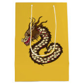 Chinese draak medium cadeauzakje (Achterkant)