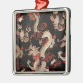 Chinese draak metalen ornament (Links)