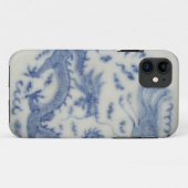 chinese draak monaco blue chinoiserie Case-Mate iPhone case (Achterkant (horizontaal))