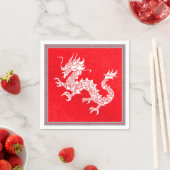  Chinese draak Napkins Servet (Insitu)