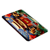 Chinese Draak Nieuwjaar 2024 Temple FlexM Magneet (Rechterzijde)