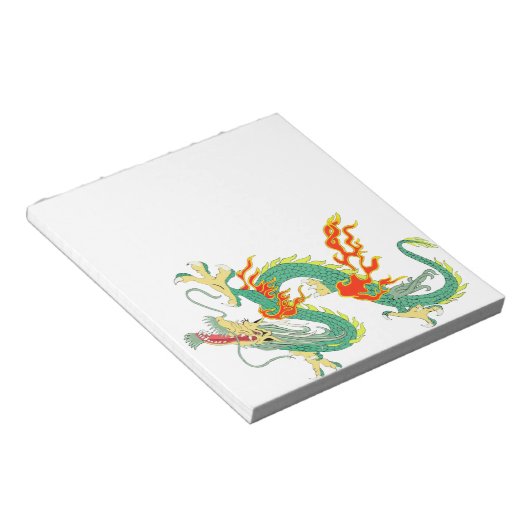 Chinese Draak Notitieblok (Schuin)