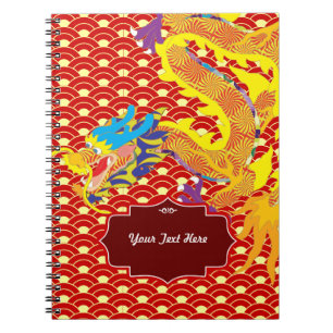 Chinese draak notitieboek