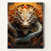 Chinese draak notitieboek (Achterkant)