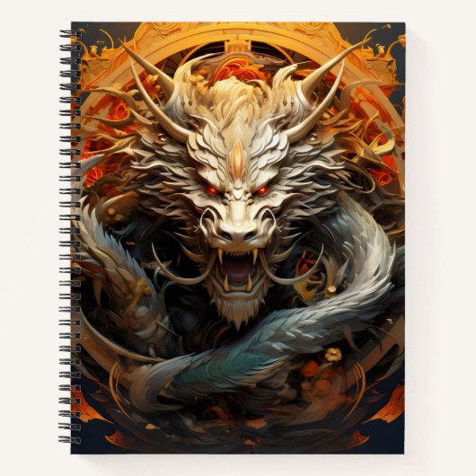 Chinese draak notitieboek (Voorkant)