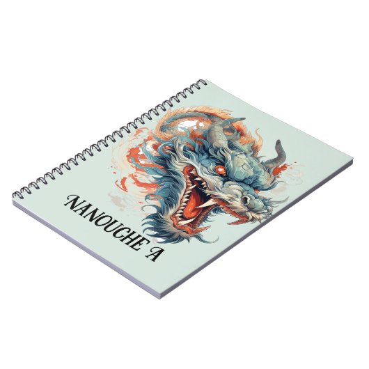 chinese draak notitieboek (Linkerzijde)