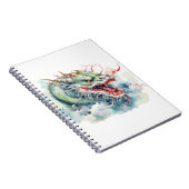 Chinese draak notitieboek (Rechterzijde)