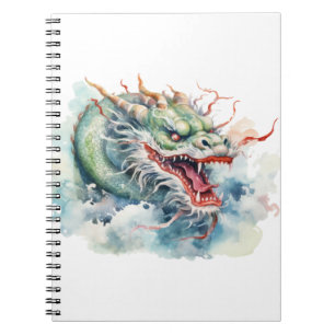 Chinese draak notitieboek