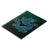 Chinese Draak Ornament Notitieboek (Linkerzijde)