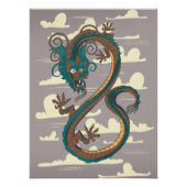 Chinese draak perfect poster (Voorkant)