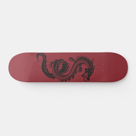 Chinese draak persoonlijk skateboard (Horizontaal)