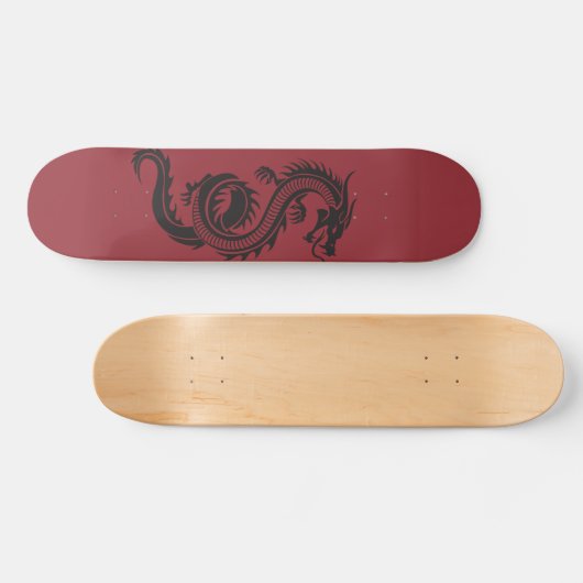 Chinese draak persoonlijk skateboard (Horizontaal)