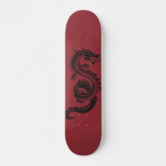 Chinese draak persoonlijk skateboard (Voorkant)