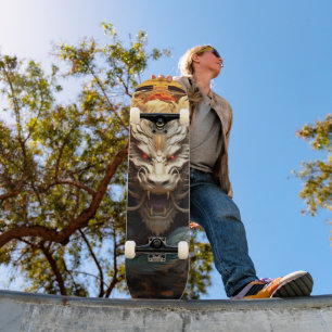 Chinese draak persoonlijk skateboard