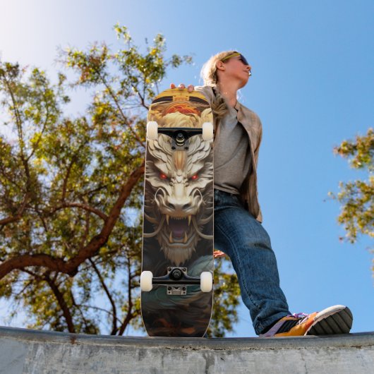Chinese draak persoonlijk skateboard (Buiten 1)